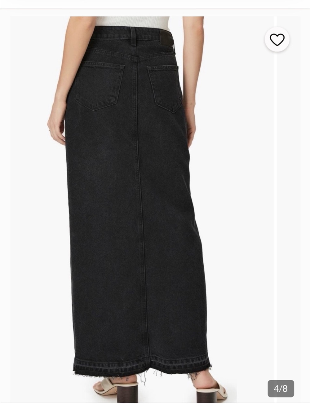 PAIGE Angela Denim Maxi Skirt - Picture 3 of 3